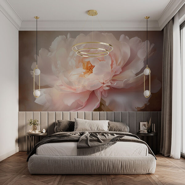 Delicate petals in soft hues Wall murals Delicate petals in soft hues