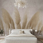 Wall murals Group of white feathers