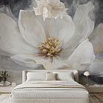 Wall murals Delicate petals in soft light