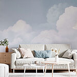 Wall murals Cloudy sky with many clouds