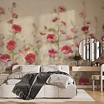 Wall murals Painting of flowers