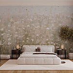 Wall murals Field of flowers