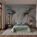 Wall murals Painting of palm trees