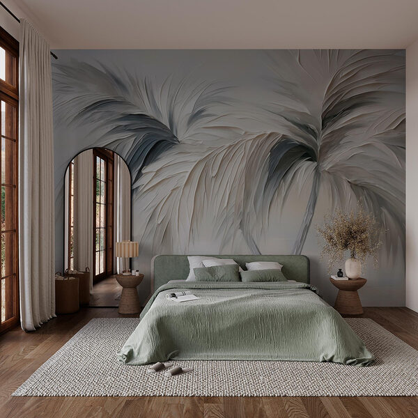 Wall murals Wall murals Painting of palm trees (SKU: w03269)