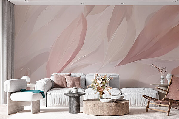 Soft hues in gentle harmony Wall murals Soft hues in gentle harmony