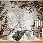 Wall murals Nature’s beauty in soft hues.