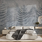 Wall murals Group of fern leaves