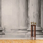 Wall murals Group of pillars with columns