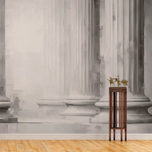 Group of pillars with columns Wall murals Group of pillars with columns