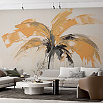 Wall murals Painting of a palm tree
