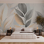 Wall murals Nature's calm in soft hues.