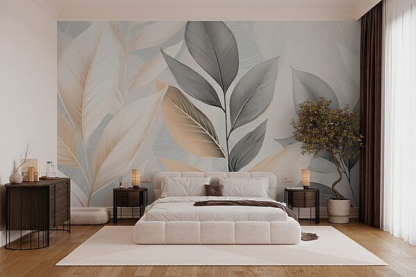 Nature's calm in soft hues Wall murals Nature's calm in soft hues