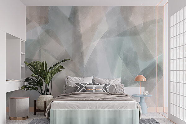 Soft colors create gentle harmony Wall murals Soft colors create gentle harmony