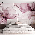 Wall murals Delicate petals in soft hues