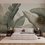 Wall murals Soft hues of nature's touch