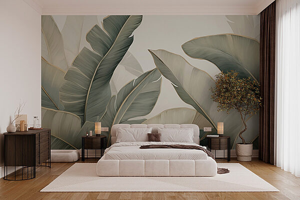 Soft hues of nature's touch Wall murals Soft hues of nature's touch