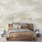 Wall murals Serene patterns in soft hues