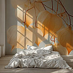 Wall murals Delicate husks in soft light