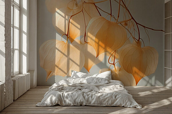 Delicate husks in soft light Wall murals Delicate husks in soft light