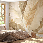 Wall murals Natural elegance in soft tones.