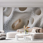 Wall murals Abstract texture with unique patterns
