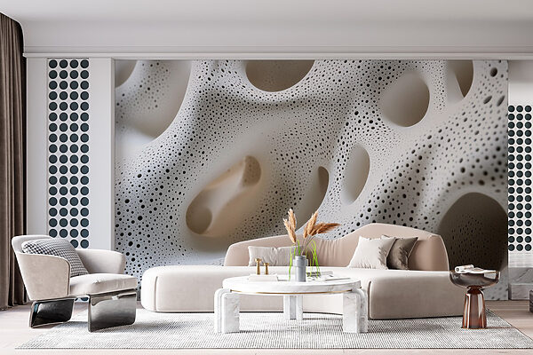 Abstract texture with unique patterns Wall murals Abstract texture with unique patterns