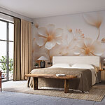 Wall murals Delicate floral arrangement on soft background