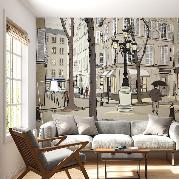 Wall mural Wall mural Cartoon of a person (SKU: u55549)
