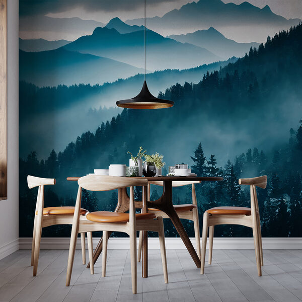 Wall mural Wall mural Tree with snow on it (SKU: u96041)