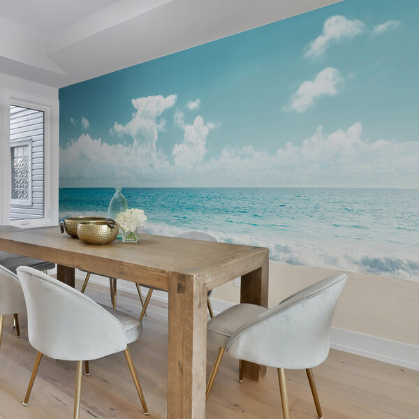 Wall mural Blue sky with clouds