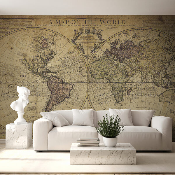 Wall mural Map of south america