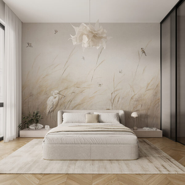 Bird flying in the air Wall mural Bird flying in the air