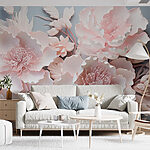 Wall murals Group of white flowers