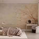 Wall murals Painting of a tree
