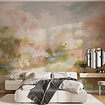 Wall murals Painting of a landscape