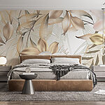 Wall murals Delicate blooms in soft colors