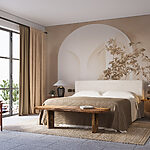 Wall murals Group of potted plants in a room