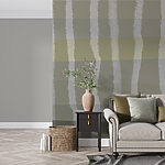 Wall murals Subtle shades in soft, flowing layers