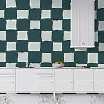 Wall murals Pattern of squares and lines