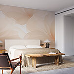 Wall murals Delicate petals in soft hues