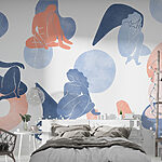 Wall murals Group of women sitting and posing