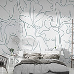 Wall murals Group of women's body outline