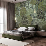 Wall murals Large group of trees