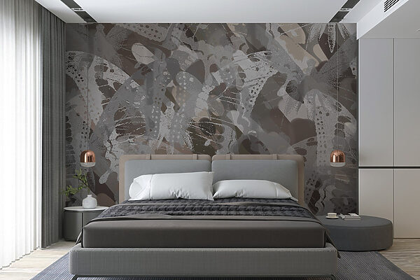Delicate butterflies in soft hues Wall murals Delicate butterflies in soft hues