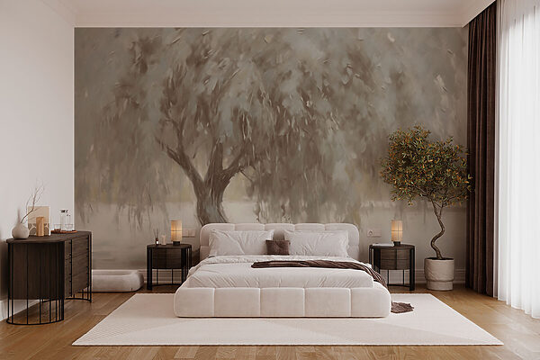 Tree in the water Wall murals Tree in the water