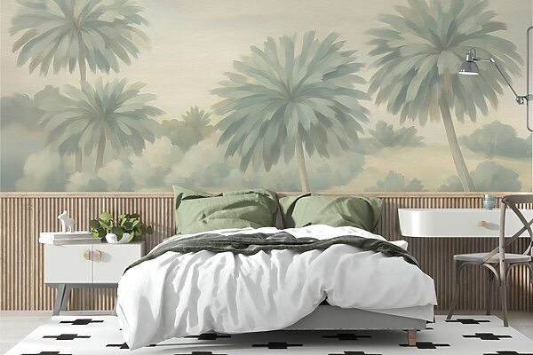 Group of palm trees Wall murals Group of palm trees