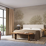 Wall murals Group of palm trees