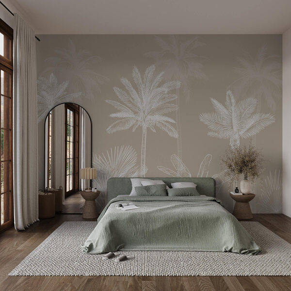 Group of palm trees Wall murals Group of palm trees