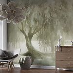 Wall murals Tree in the water