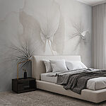Wall murals Delicate layers of nature's artistry